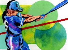 Sports picture - 「Batter」